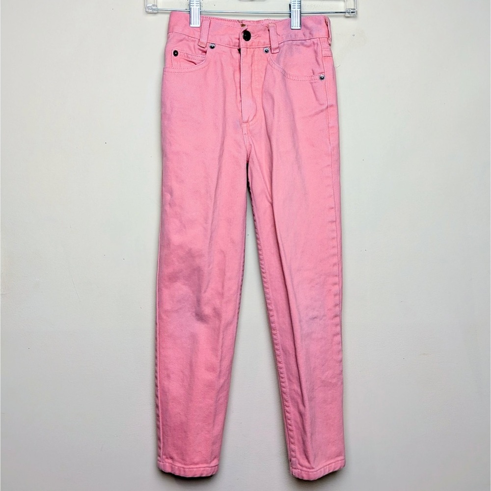 Vintage Limited 90s Pink Denim Jeans The Limited‎ Too Girls 6 Slim